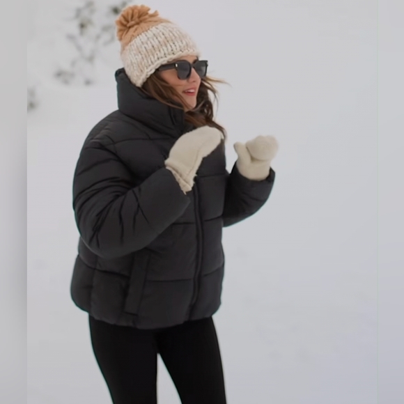 BNWT Noize Black Size L Avalon Puffer Jacket - Picture 1 of 4